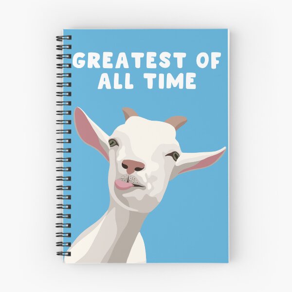 Item preview, GOAT Design – Greatest of All Time Funny Animal Illustration designed and sold by The Home Of Pink Peach.