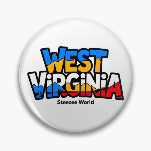 Item preview, Steezee World West Virginia Text designed and sold by SteezeeStore.