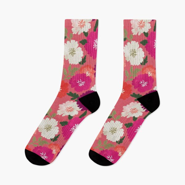 Item preview, Chic Fragrant Floral Embroidered Print For Rustic Charm designed and sold by RoyalStarsPatts.