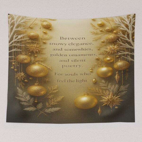 Item preview, Golden fragments of winter light – poetic ornaments in quiet bloom designed and sold by FotoworldEdel.