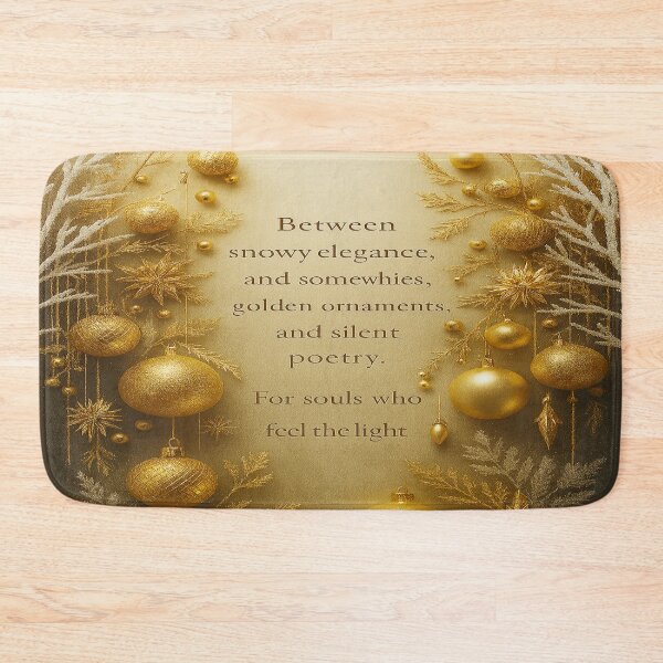 Item preview, Golden fragments of winter light – poetic ornaments in quiet bloom designed and sold by FotoworldEdel.
