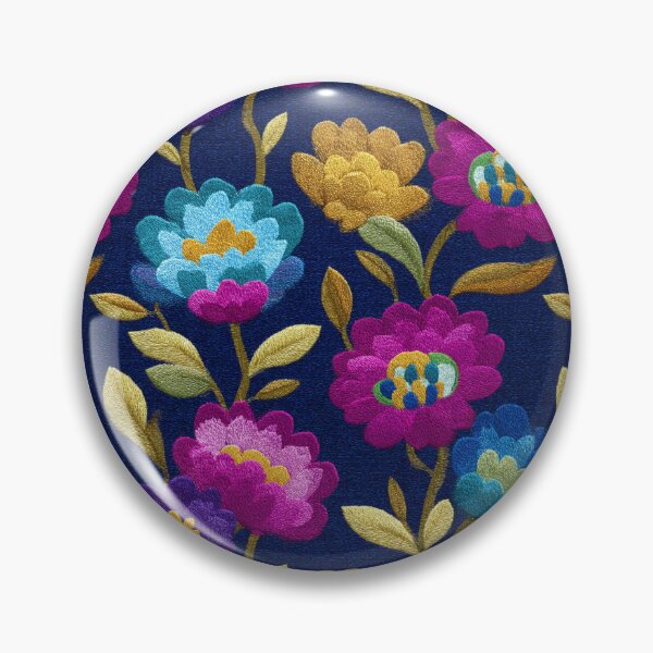 Item preview, Classic Elegant Embroidered Texture For Fall Celebration designed and sold by RoyalStarsPatts.
