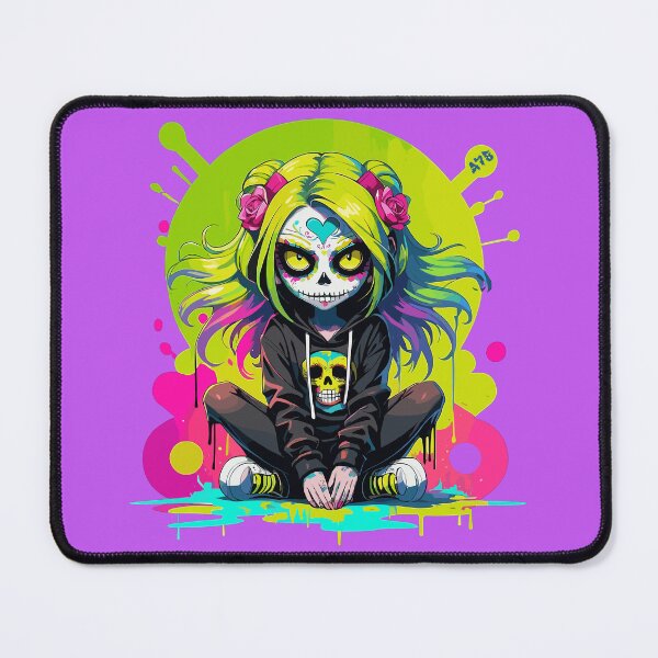 Item preview, Mischievous Sugar Skull Girl (09) designed and sold by A78-Designs.