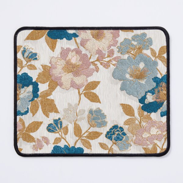 Item preview, Cute Ornamental Floral Embroidered Print For Wedding Favor designed and sold by RoyalStarsPatts.