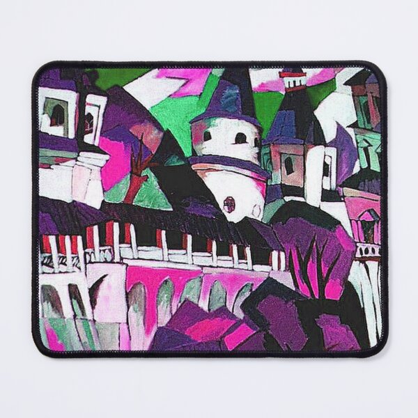 Item preview, Churches New Jerusalem, Abstract Purple designed and sold by tomorrowsart.