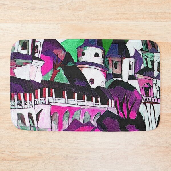Item preview, Churches New Jerusalem, Abstract Purple designed and sold by tomorrowsart.