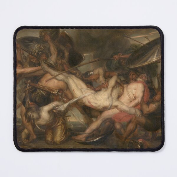 Item preview,  Battle of the Greeks and Trojans for the corpse of Patroclus - Antoine Wiertz 19th century designed and sold by Vintage Designs +.
