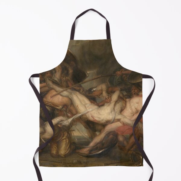 Item preview, Battle of the Greeks and Trojans for the corpse of Patroclus - Antoine Wiertz 19th century designed and sold by Vintage Designs +.