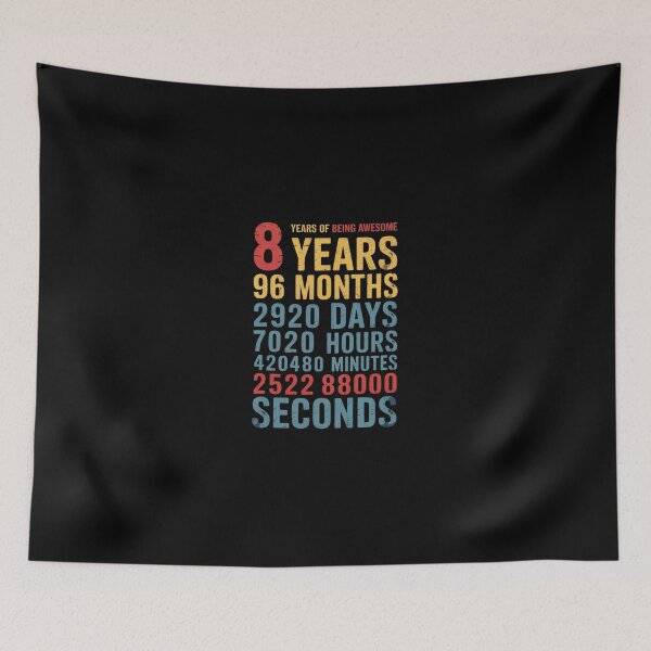 Item preview, Kids Awesome 8th Birthday 8-YO Kids Boys Girls 8 Years Old  designed and sold by Belkisallen.
