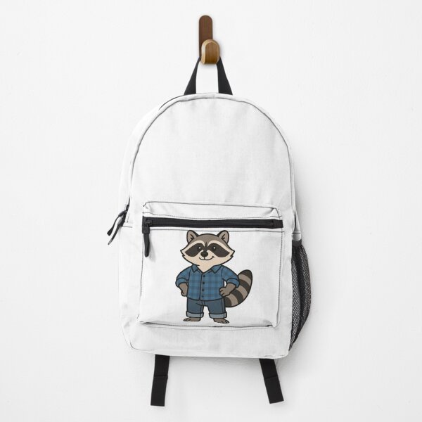 Item preview, Raccoon in Blue Flannel – Everyday Cute Animal Design designed and sold by Confuzz1ed.