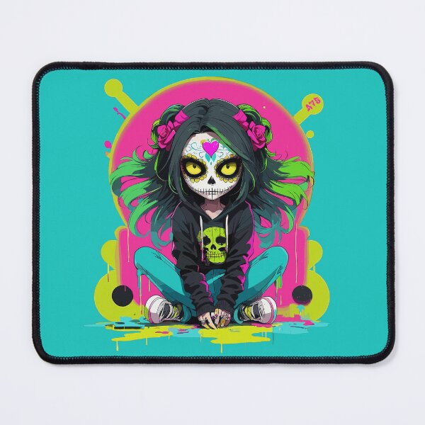 Item preview, Mischievous Sugar Skull Girl (15) designed and sold by A78-Designs.