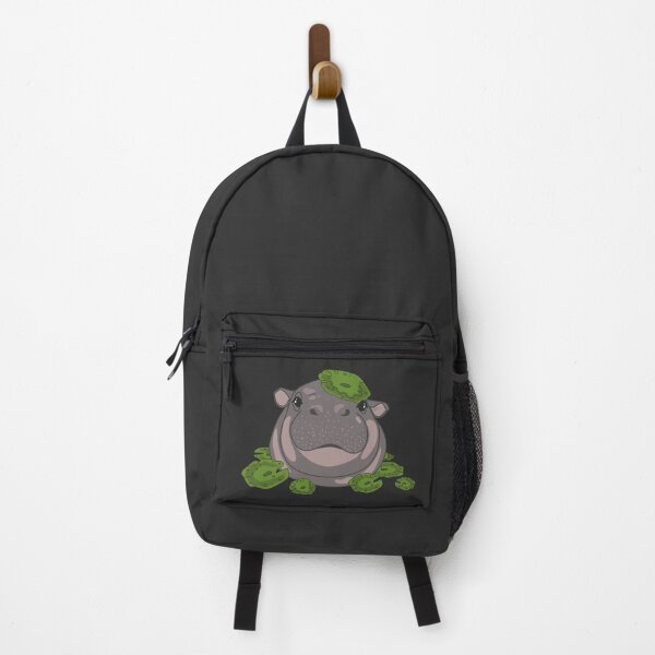 Item preview, Happy Water Lily Hippo designed and sold by SKETCHYANDGRAPHIC.