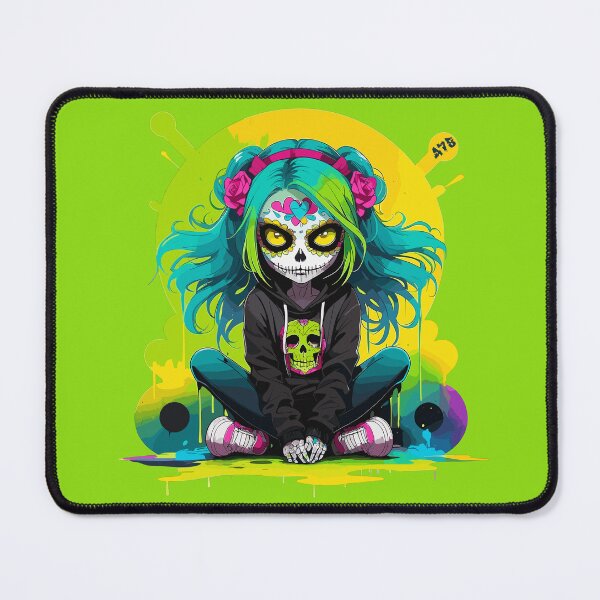 Item preview, Mischievous Sugar Skull Girl (17) designed and sold by A78-Designs.