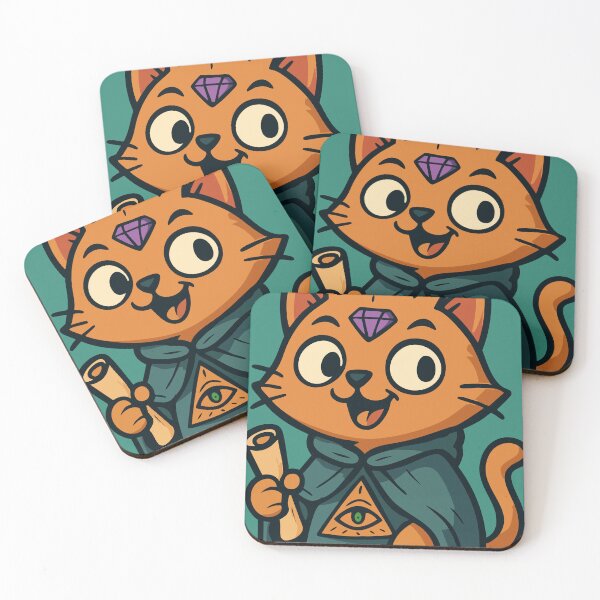 Item preview, Purrscribe the Prophet Cat designed and sold by Valueminati.