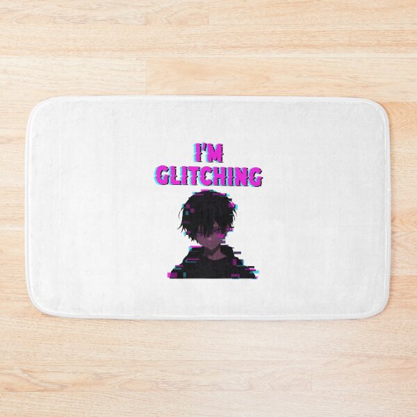 Item preview, Anime guy is glitching  designed and sold by Starphil.