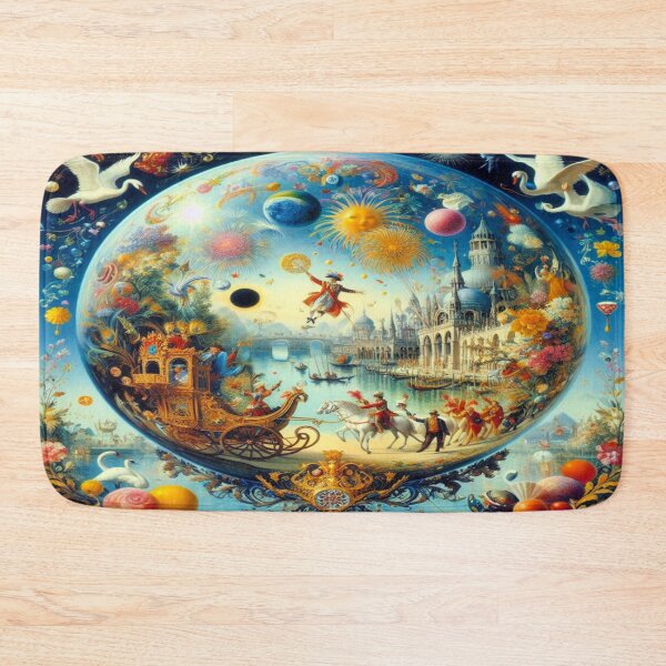 Item preview, Sphere of Splendor – Surreal Globe of Celebration and Cosmos designed and sold by daweave77.