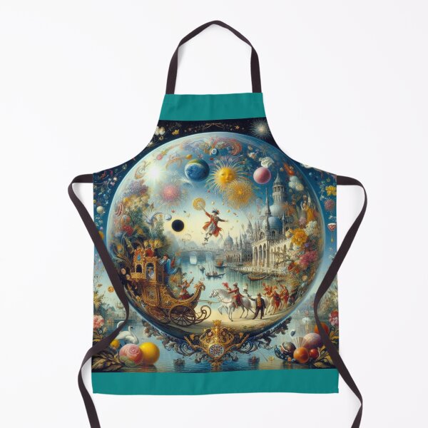 Item preview, Sphere of Splendor – Surreal Globe of Celebration and Cosmos designed and sold by daweave77.