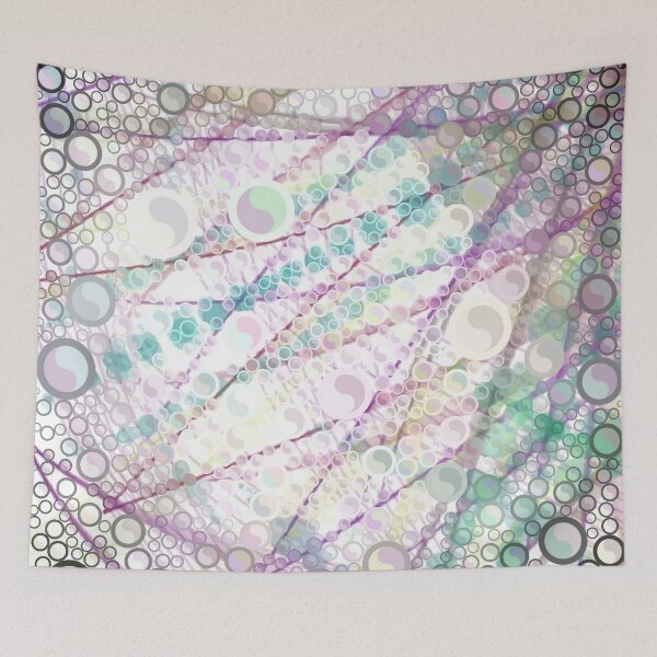 Item preview, Ying yang Stardust designed and sold by KatjiaArt.