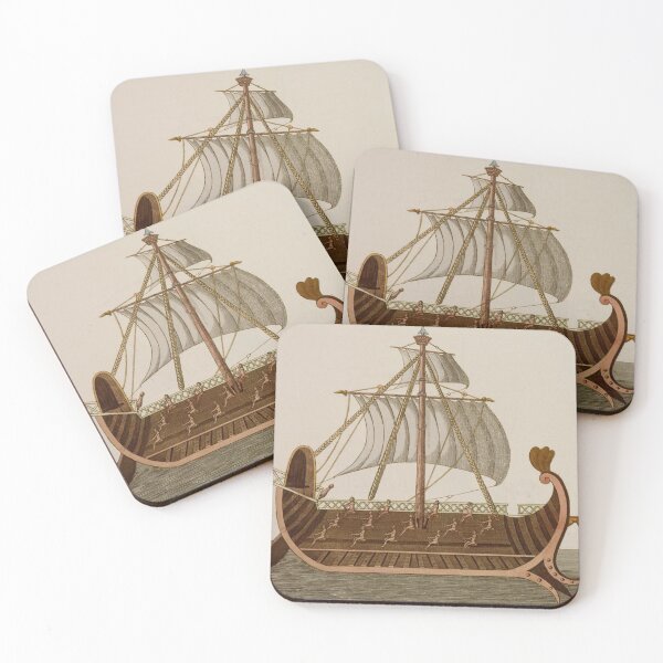 Item preview,  Trireme warship used by the ancient Phoenecians Greeks and Romans  designed and sold by Vintage Designs +.