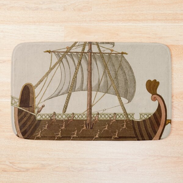 Item preview,  Trireme warship used by the ancient Phoenecians Greeks and Romans  designed and sold by Vintage Designs +.