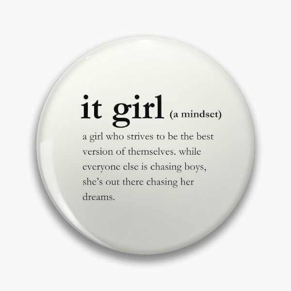 Artikelvorschau, It-Girl-Definition schwarz&beige entworfen und verkauft von stickersbyemma6.
