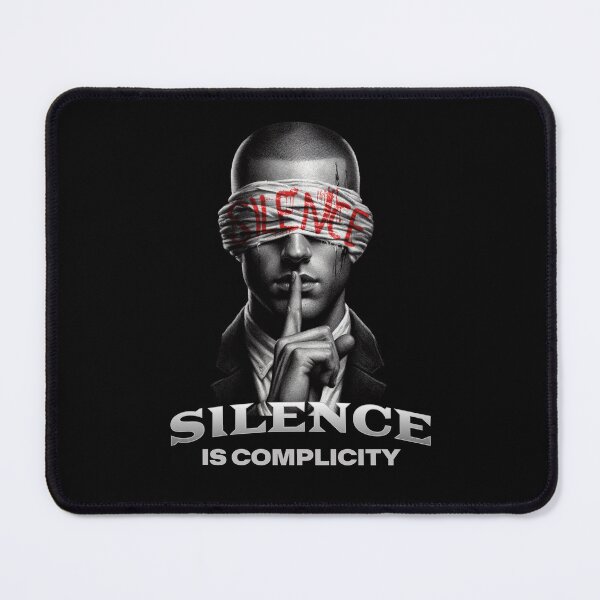 Item preview, Silence Is Complicity – Surreal Silence designed and sold by dudelinart.