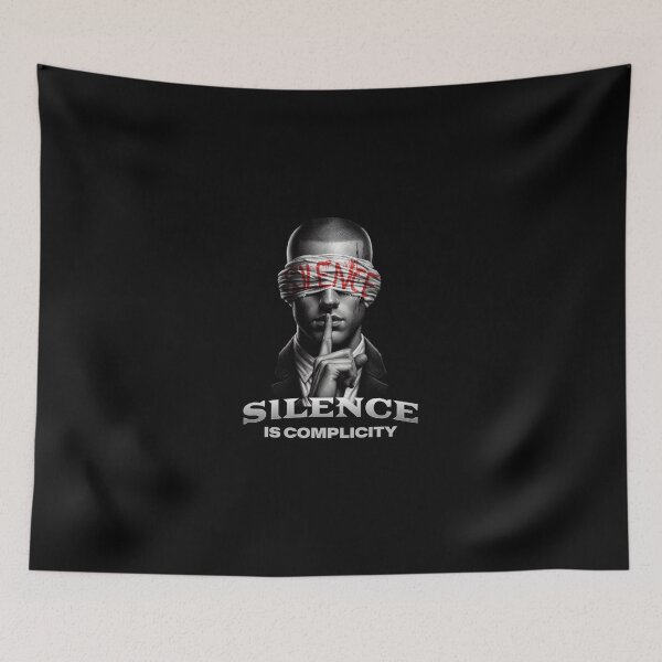 Item preview, Silence Is Complicity – Surreal Silence designed and sold by dudelinart.