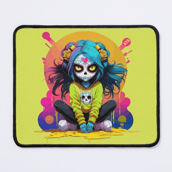 Item preview, Mischievous Sugar Skull Girl (23) designed and sold by A78-Designs.