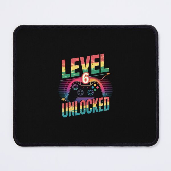 Item preview, Level 6 Unlocked Video Gamer 6th Birthday designed and sold by Belkisallen.