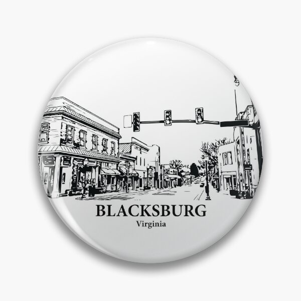 Item preview, Blacksburg - Virginia designed and sold by Lakeric Cityscapes.