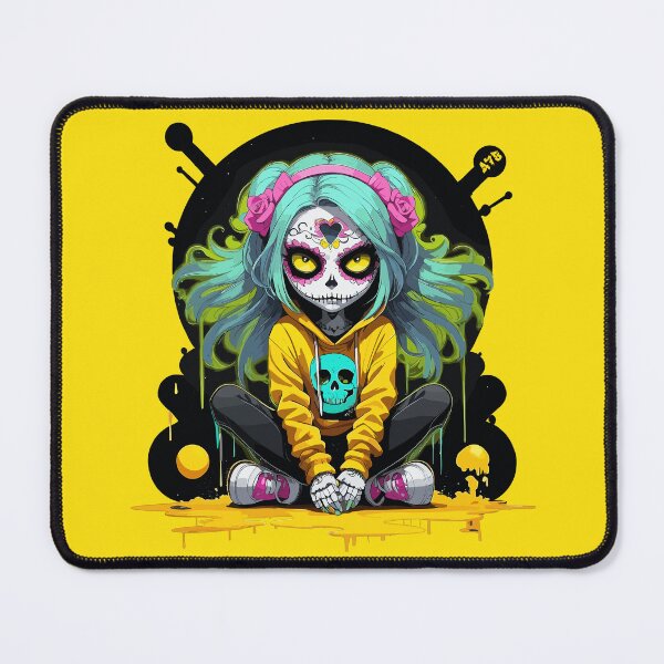 Item preview, Mischievous Sugar Skull Girl (24) designed and sold by A78-Designs.