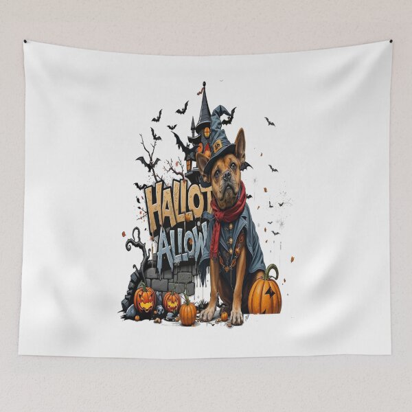 Item preview, halloween dog graffiti art cool  Professional design designed and sold by atomsama.