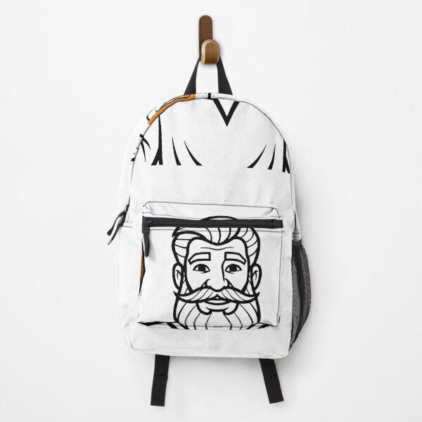 Item preview, Bearded Man with Chicken Leg and Beer. designed and sold by NayemArts.