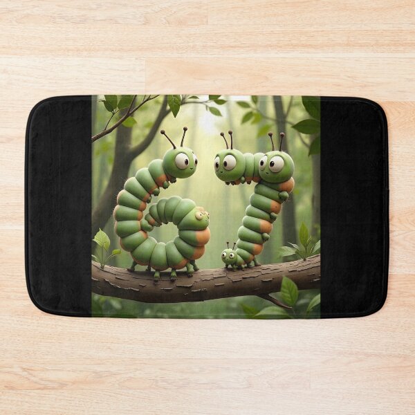 Item preview, Six Seven 6-7 Cute Caterpillars in a tree forming numbers designed and sold by The Funky Sprunki.