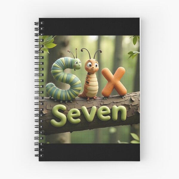 Item preview, Six Seven 6-7 Cute Caterpillars in a tree  designed and sold by The Funky Sprunki.