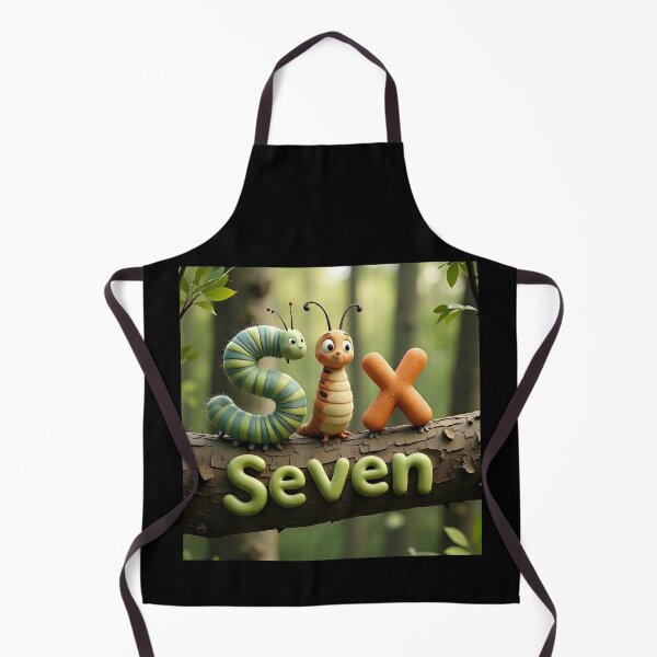 Item preview, Six Seven 6-7 Cute Caterpillars in a tree  designed and sold by The Funky Sprunki.