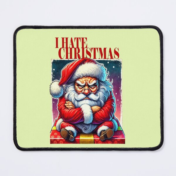 Item preview, angry grumpy Santa, fantasy fun designed and sold by LoneAngel.