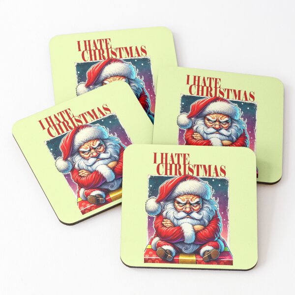 Item preview, angry grumpy Santa, fantasy fun designed and sold by LoneAngel.