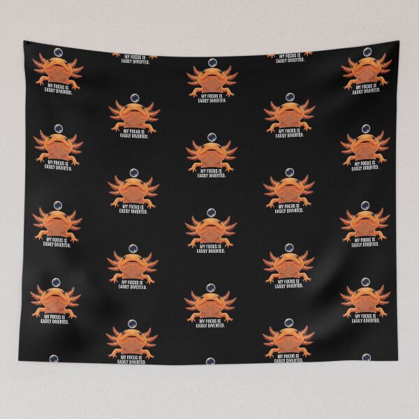 Item preview, Mesmerized Axolotl Watching Bubble – Gift for Mindful Living Fans designed and sold by Luminari Creations.