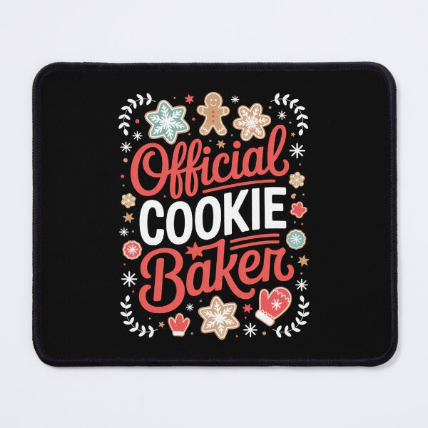 Item preview, Cookie Baker Funny Christmas Couples designed and sold by georgiaarsnal.