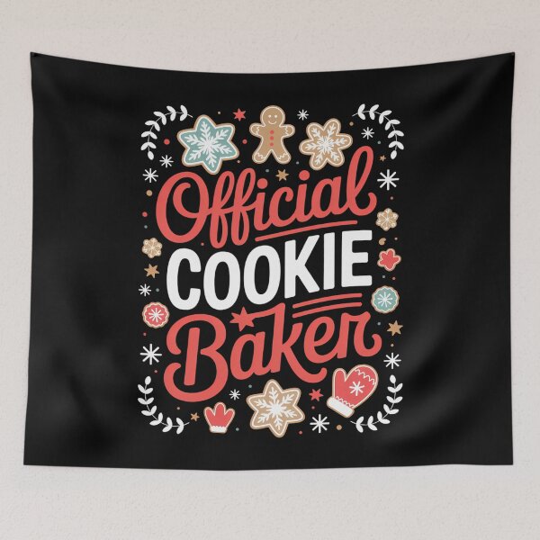 Item preview, Cookie Baker Funny Christmas Couples designed and sold by georgiaarsnal.