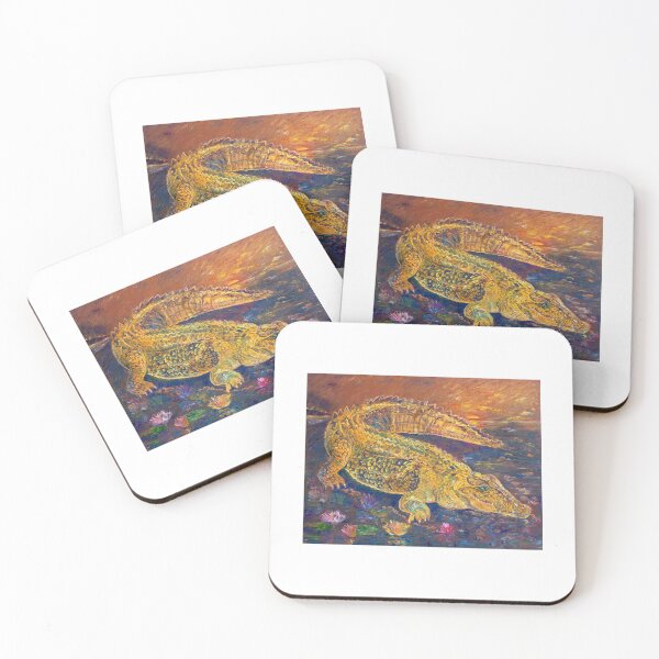 Item preview, Crocodile at Dusk designed and sold by Natalia_Shchip.