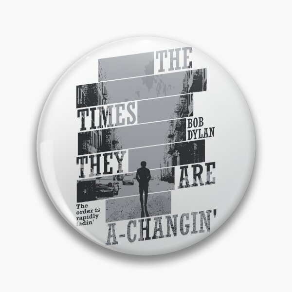 Item preview, Classic Rock Times Are A-Changin' Dylan  designed and sold by TKsuited.