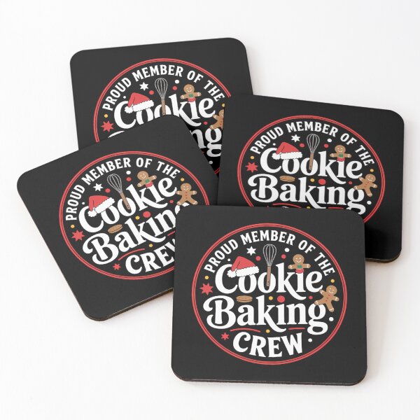 Item preview, Cookie Baking Crew Funny Xmas designed and sold by georgiaarsnal.