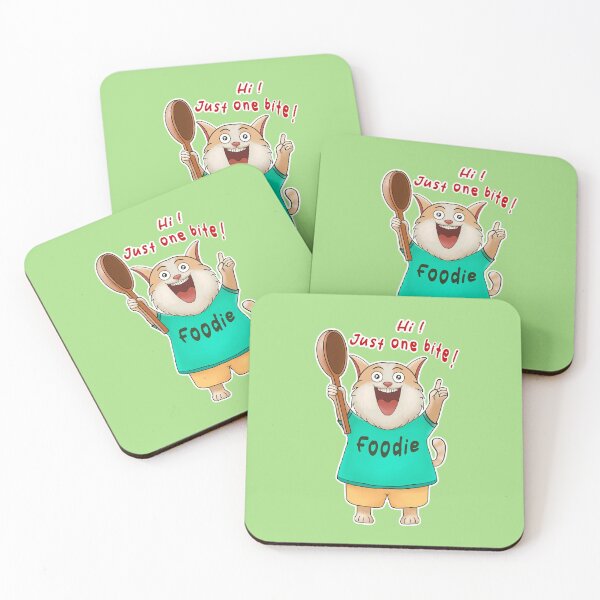 Item preview, Hi! Just One Bite! Funny Cat Meme — Taiwanese Food Culture Humor designed and sold by jessie848v.