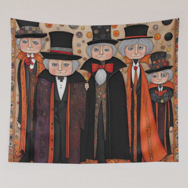Item preview, Pensioners dressed as a Vampires for Halloween designed and sold by Colin Bentham.