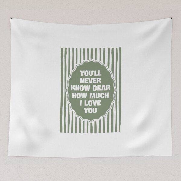 Item preview, You'll never know dear how much I love you designed and sold by Dondonmart.