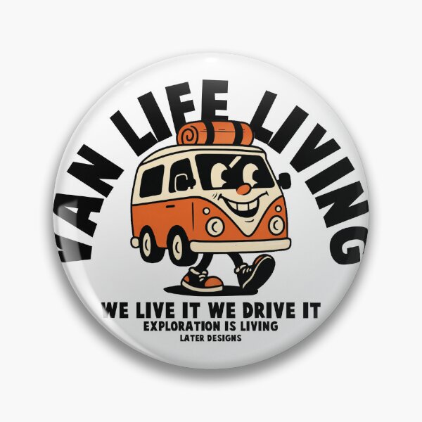 Item preview, Vanlife Campervan Retro designed and sold by Stefan Slater.