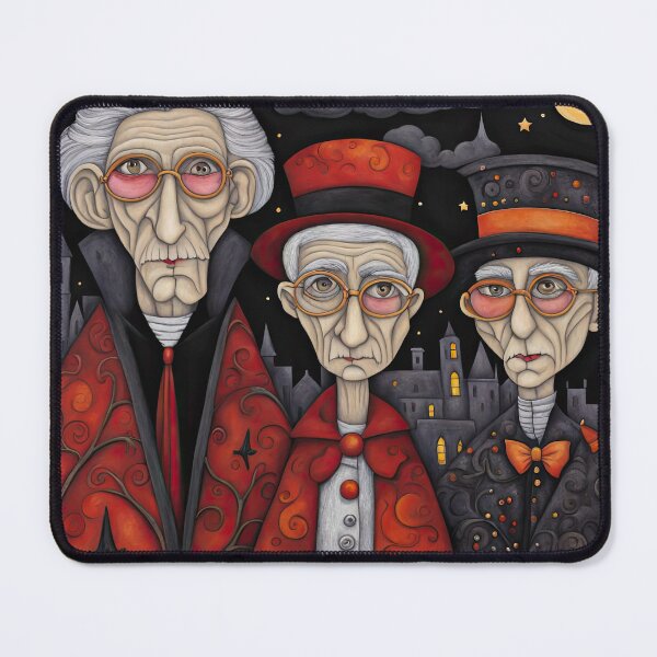 Item preview, Pensioners dressed as a Vampires for Halloween designed and sold by Colin Bentham.