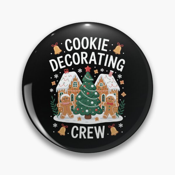 Item preview, Cookie Decorating Crew Gingerbread Funny Christmas Baker designed and sold by georgiaarsnal.
